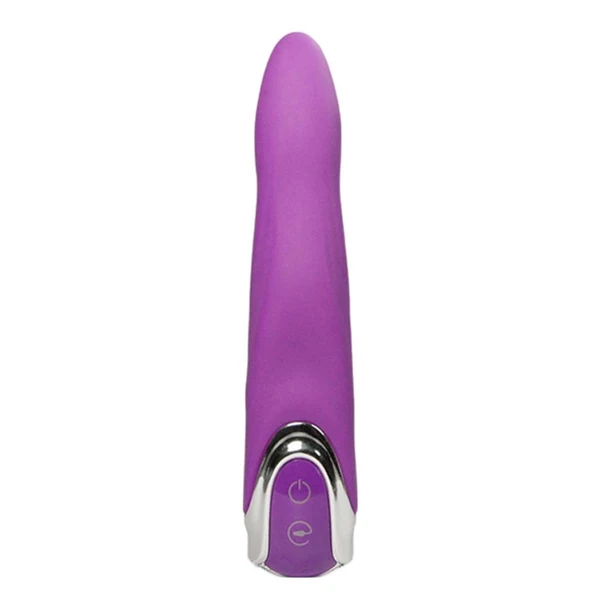 Powerful Maxbell Female 7 Frequency Silicone Vibrating Vaginal Massager Wand Vibrator Purple User-Friendly