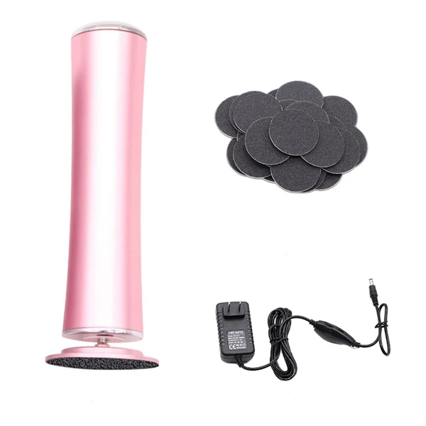 Unique Maxbell Electric Foot Callus Adjustable Speed Portable Remover for Hard Skin pink Easy-to-Use