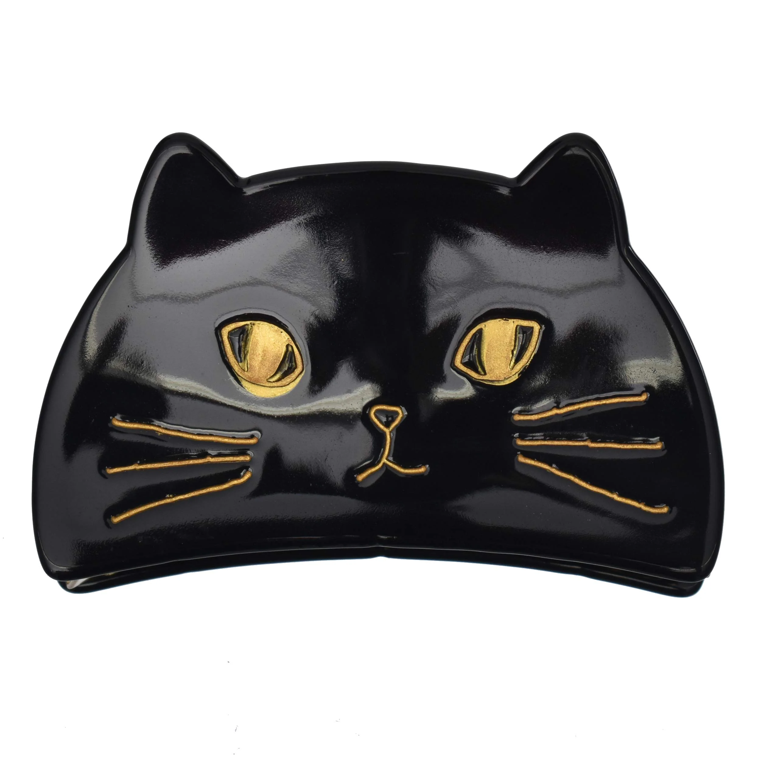 Smooth Shag Wear Women's Cat Claw Stay-In-Place Hair Clips Barettes Black Selected