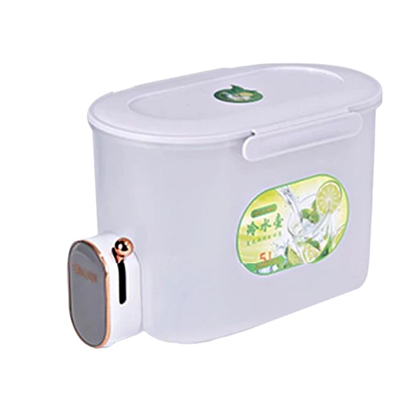 Trusted Maxbell 5L Beverage Dispenser with Spigot Lemonade Container Sealed for Outdoor Green Outstanding