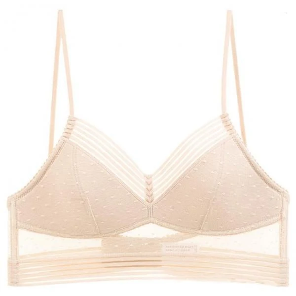 Exclusive Maxbell Womens Seamless Lace Bra Wire Comfort Support Workout Backless Skin Color L Expertly Made