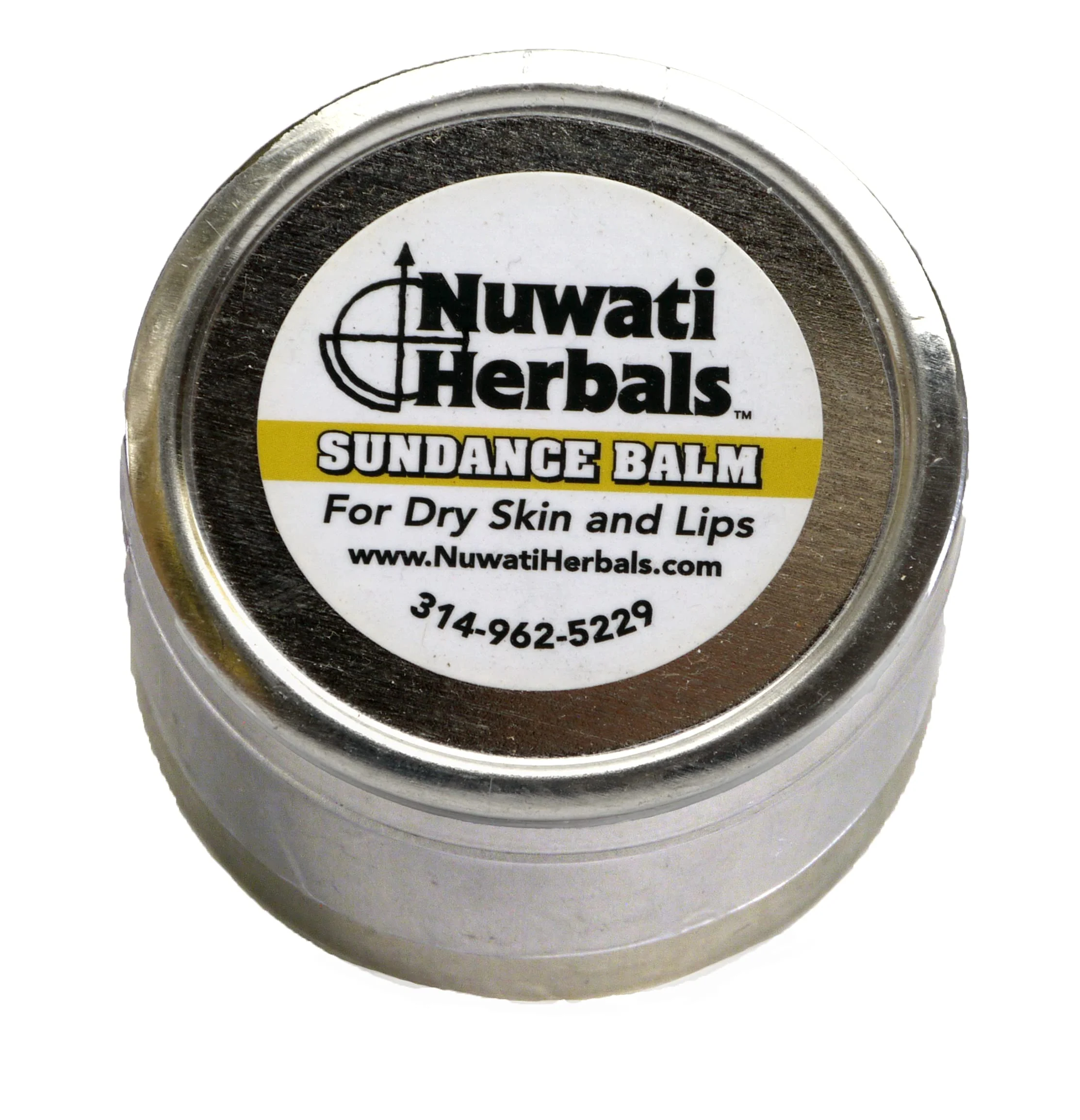 Flexible Nuwati Herbals Healing Balm for Severely Dry Skin Sundance Balm - Softens Rough Dry Damaged Skin Lips and Cuticles - For Elbows Heels Hands Minimalist