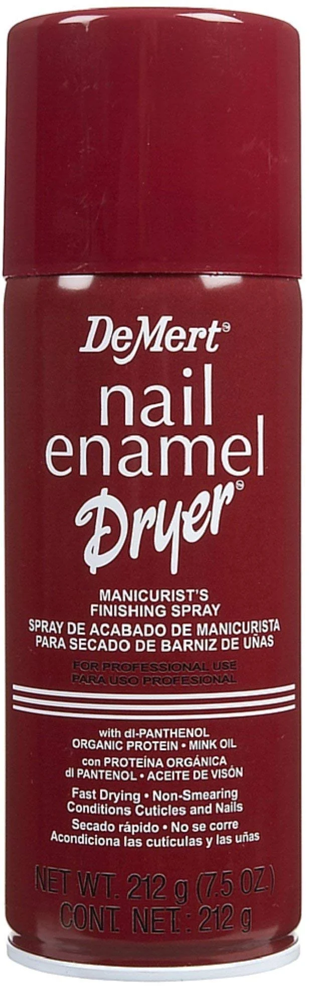 Easy-to-Use Dermet Nail Enamel Dry Spray 7.50 oz Pack of 4 Functional