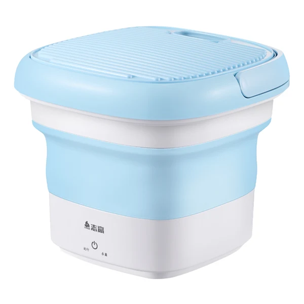 Expertly Made Maxbell Home Travel Laundry Machine Portable Laundry Machine for Camping Blue Powerful