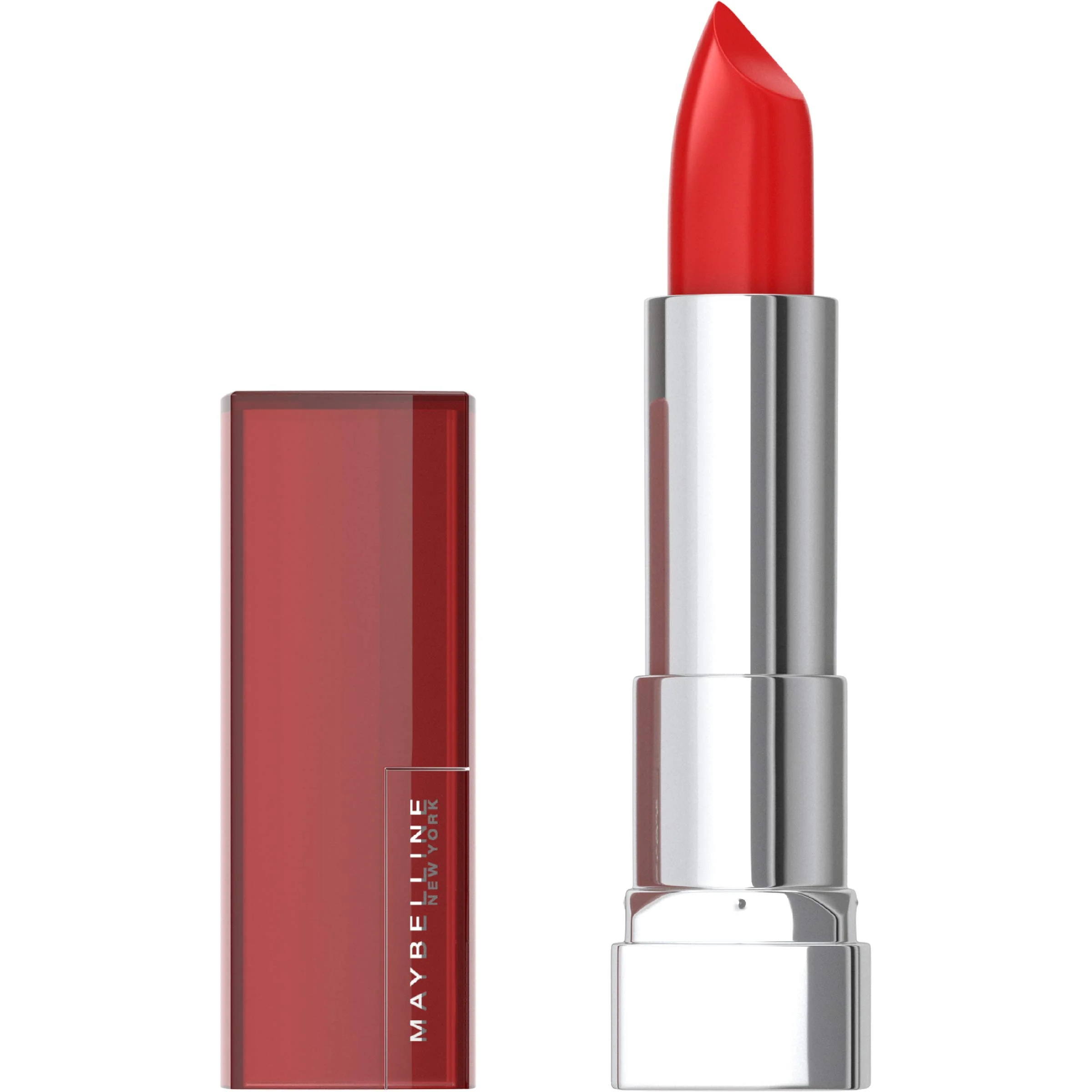 Convenient 3 Pack Maybelline New York Colorsensational Lipcolor Red Revival 645 0.15 Ounce Secure