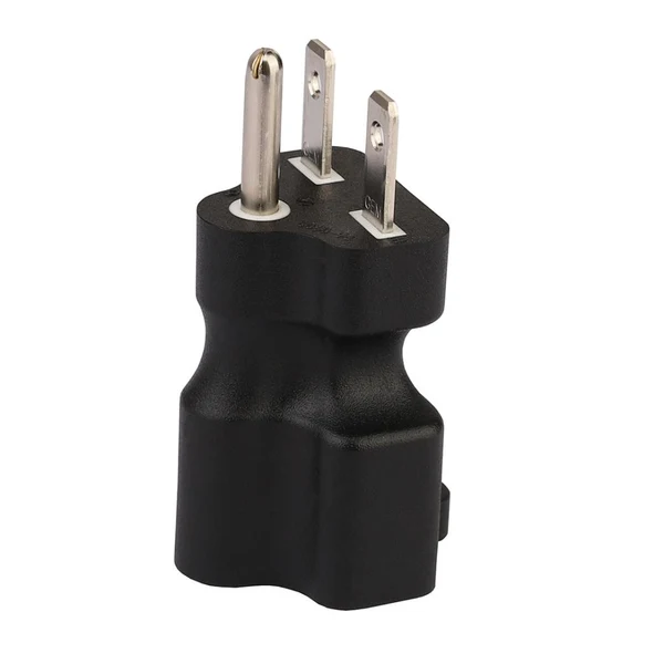 Authentic Maxbell 250V Nema 6-15P Male to Nema 6-15 20R Comb Female AC 15A to 20A Adapter Pure