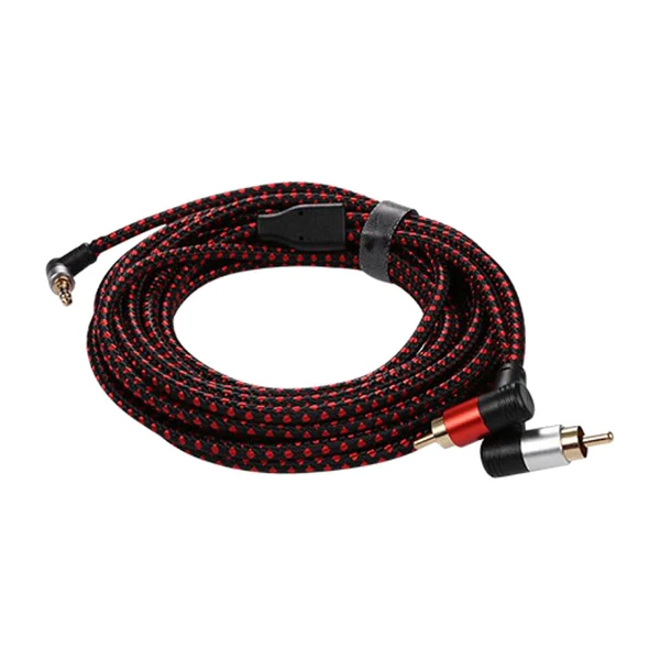 Versatile Maxbell 3.5mm Male to 2 RCA Male Stereo Audio Cable Y Splitter Adaptor Cable 5 Meter Contemporary