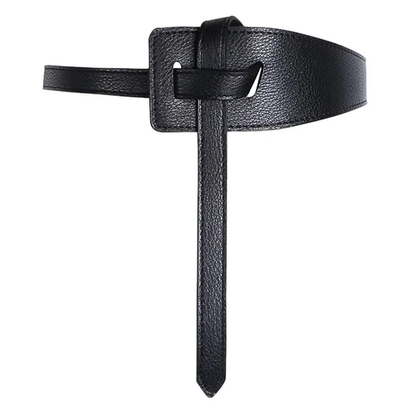 Official Maxbell Women's Leather Belt Dress Belts for women Coat Belt Fits Waist as described Comfortable