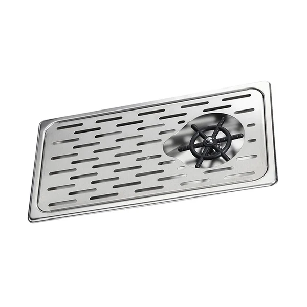 Sustainable Maxbell Glass Rinser with Drip Tray Sink Accessories for Kitchen primary color Safe