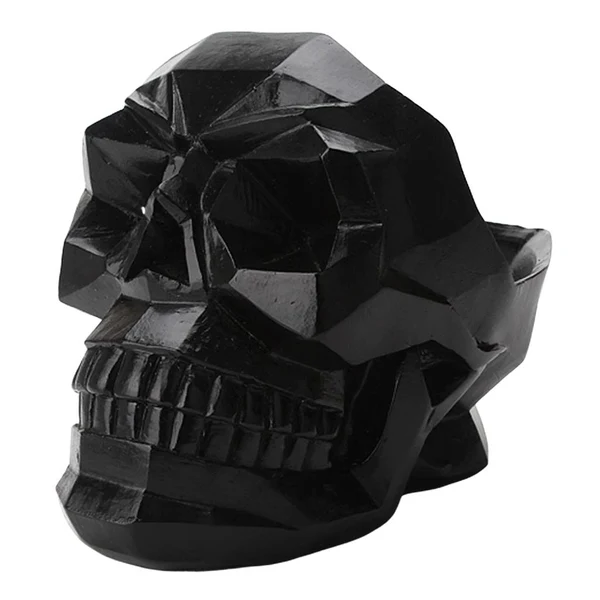 Enhanced Maxbell Skull Phone Holder Storage Container Personality Creative Home Decor Black Exclusive