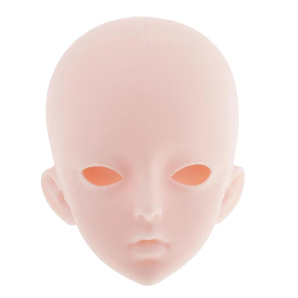 Versatile Maxbell Plastic Female Doll Head Mold Sculpt for 1 3 Doll Custom Making Accessory Excellent