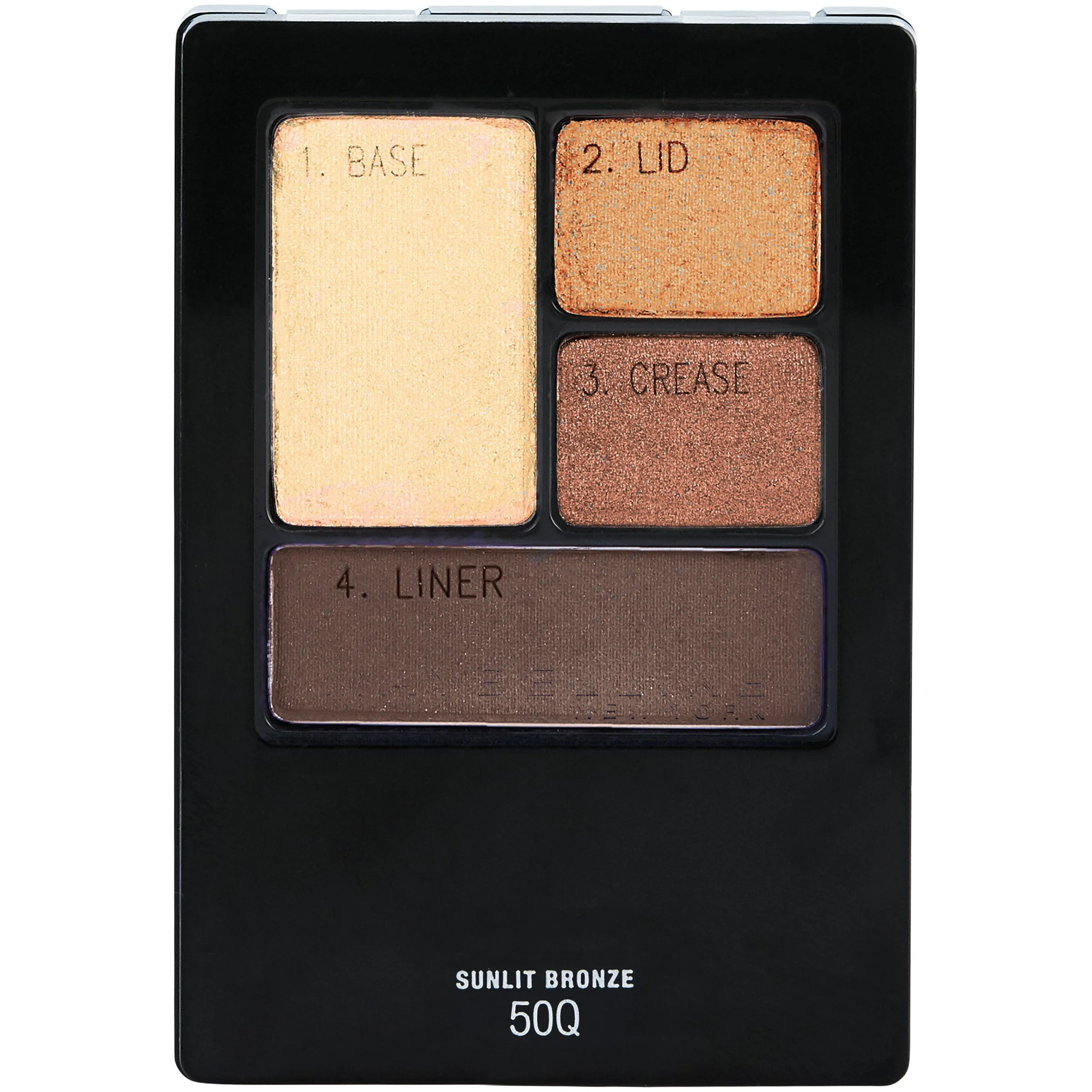 Advanced Maybelline New York Expert Wear Eyeshadow Quads Sunlit Bronze 0.17 oz. Efficient