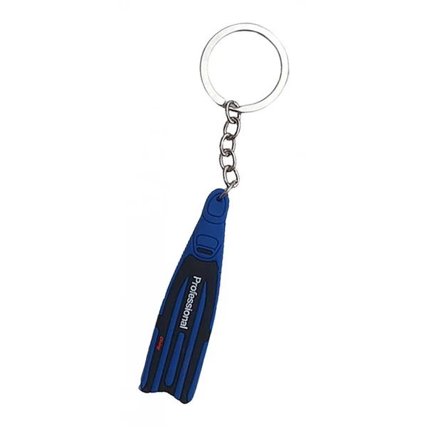Secure Maxbell Scuba Diving Fins Flippers Key Chain Holder Keyring Keychain Blue Advanced