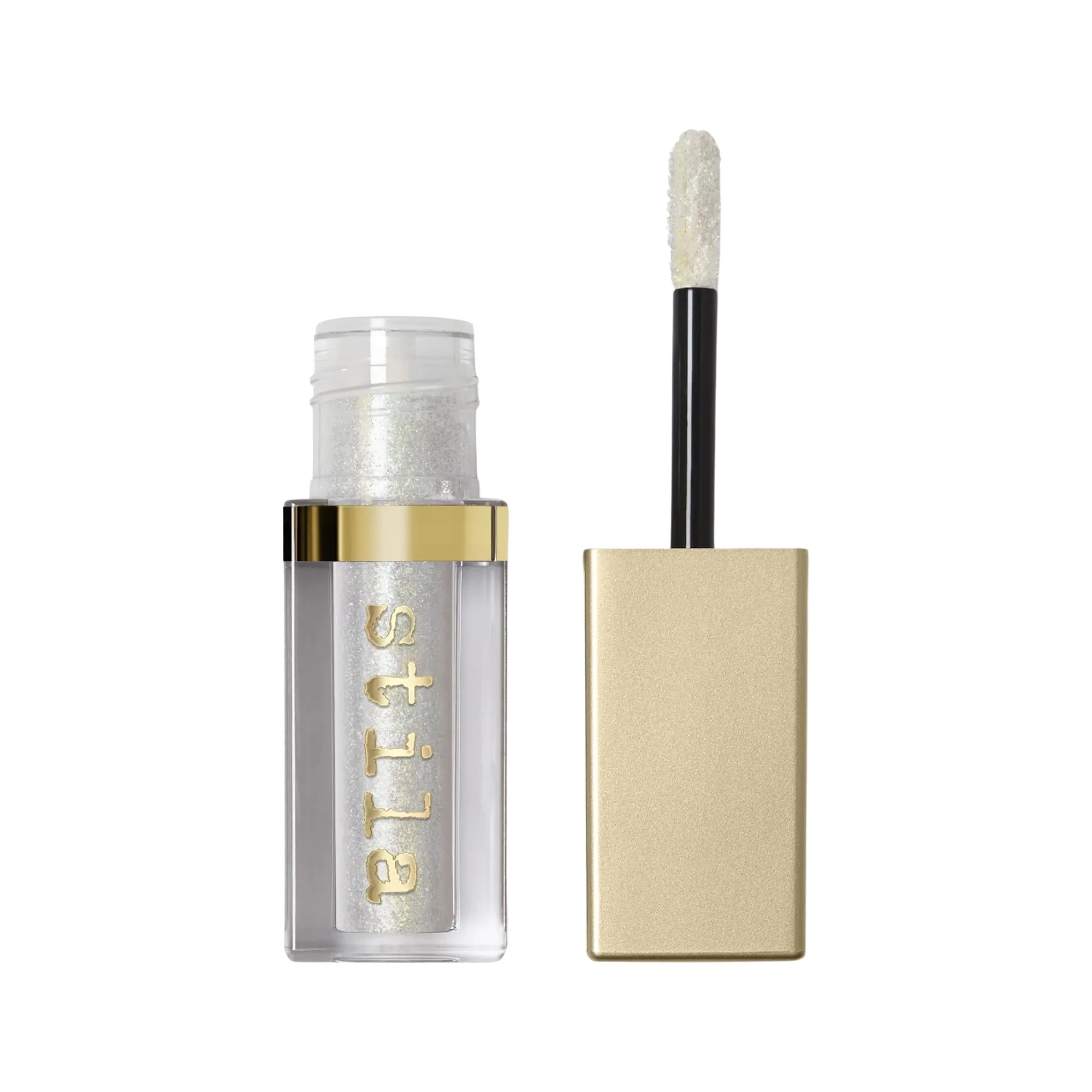 Artisan Stila Magnificent Metals Glitter and Glow Liquid Eye Shadow Long Lasting Sparkle Quick-Drying Eye Makeup Lightweight Water Base Perlina High-End