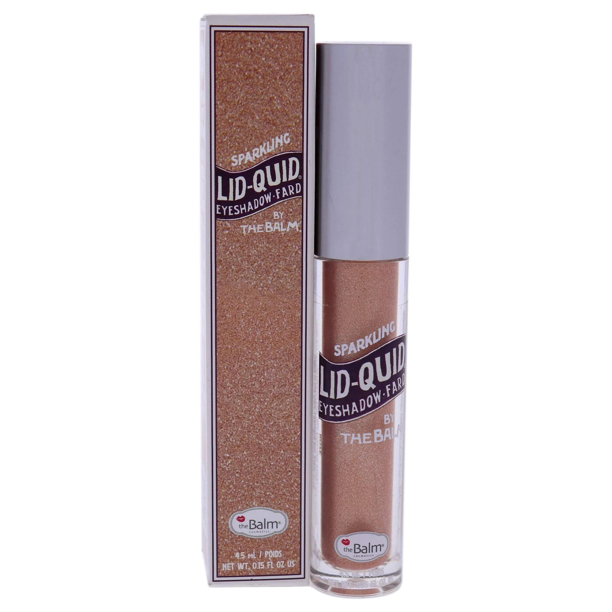 Verified theBalm theBalm Lid-Quid Sparkling Liquid Eyeshadow Rosé Powerful