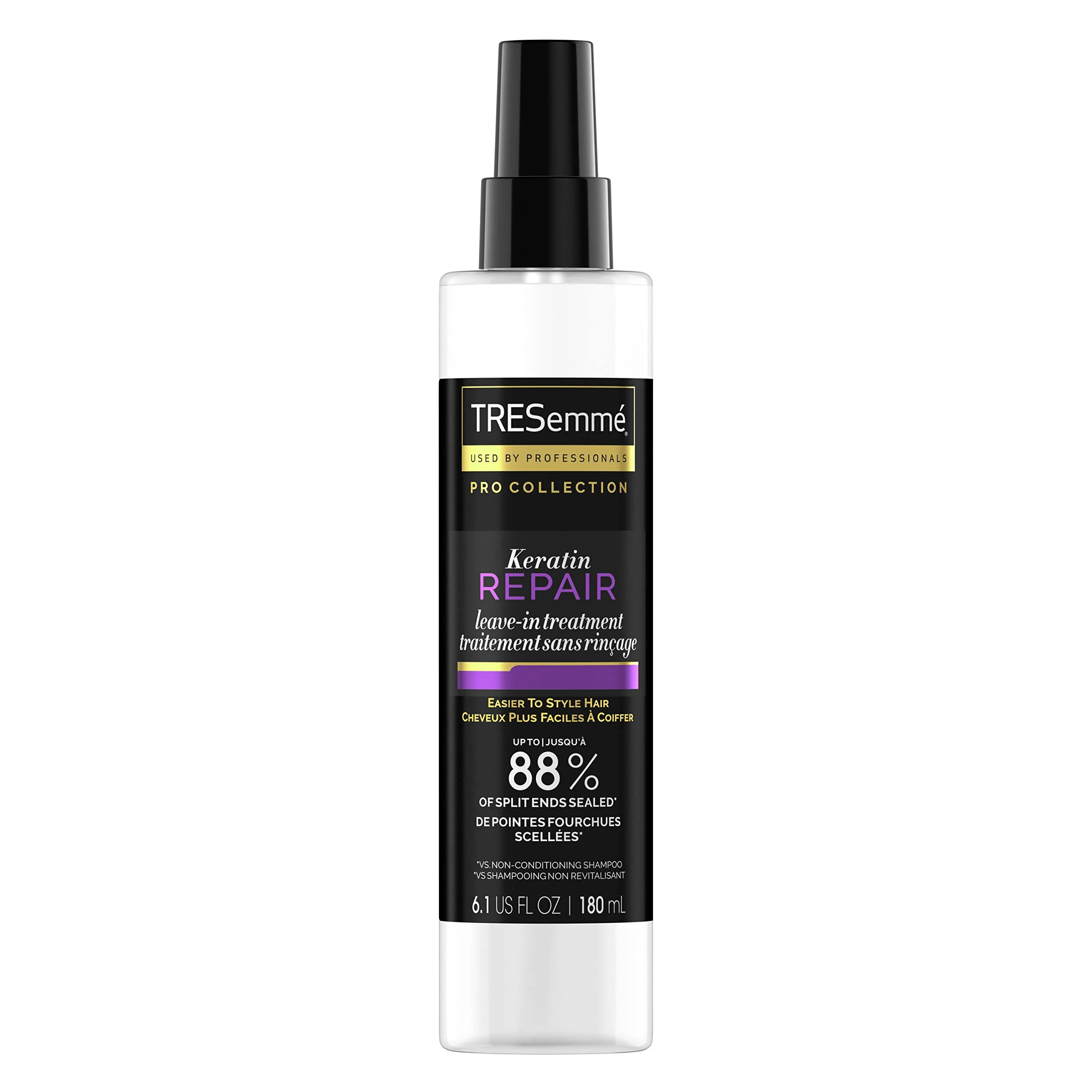 Verified TRESemmé Pro Collection Keratin Repair Leave In Hair Treatment for Strong Healthy-Looking Hair Care Hair Styling Treatment Spray Visibly Repair Split Premium Material
