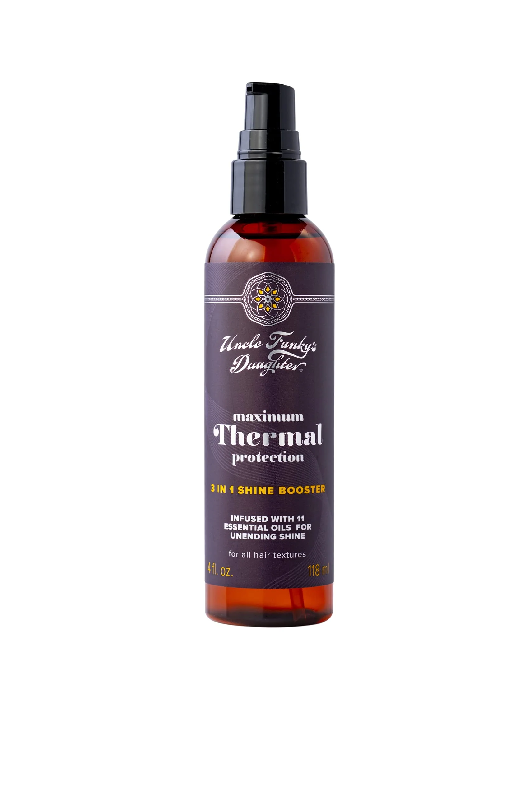 Refined Uncle Funky's Daughter Maximum Thermal Protection 3 In 1 Shine Booster Safe
