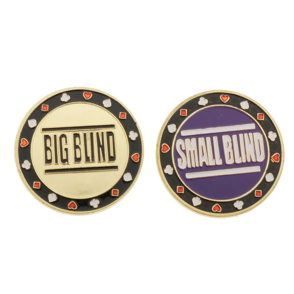 Versatile Maxbell Metal er Chips Blind Big Small Texas Holdem Casino Blackjack Game Parts Authentic