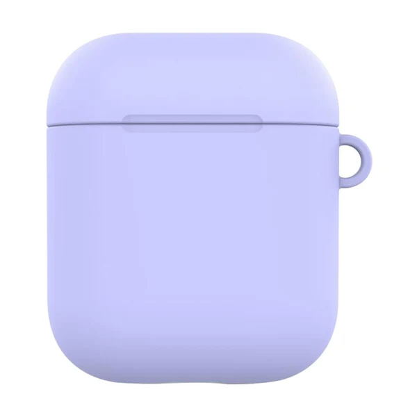 Versatile Maxbell Bluetooth Earphone Silica gel Dust Proof Cover For Airpods1 2 Purple Convenient