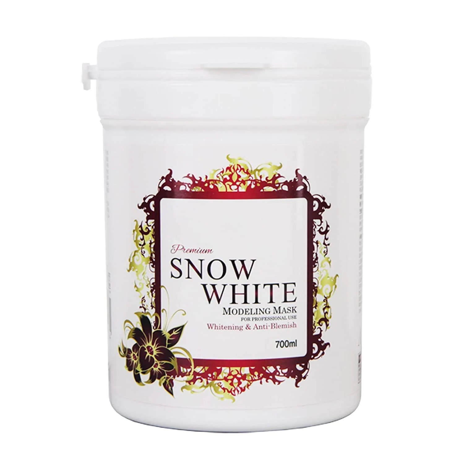 World-Class 700ml Premium Modeling Mask Powder Pack Snow White for Moisturizig Anti-Blemish 240g Anskin Crafted
