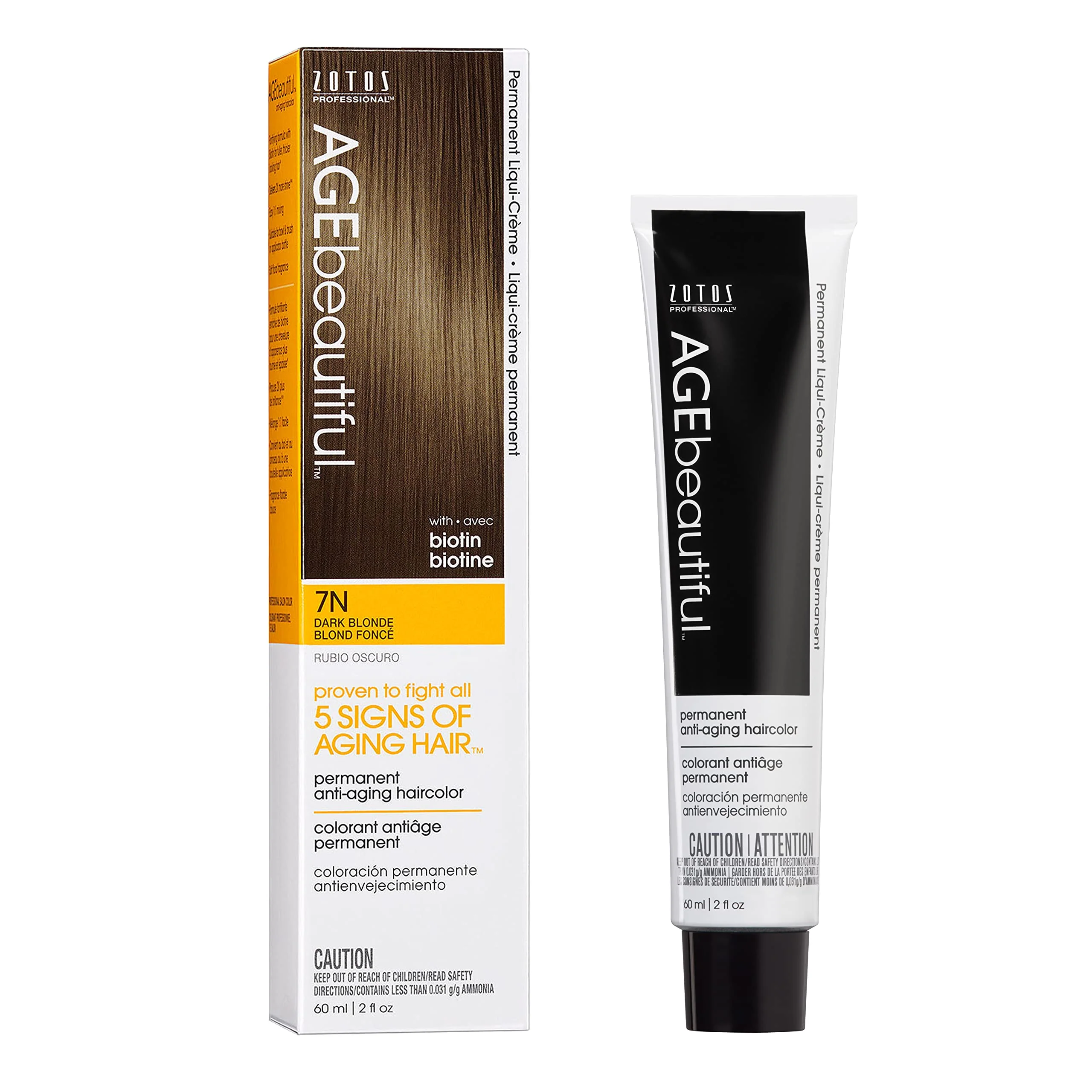 World-Class AGE beautiful Permanent Hair Color Dye Liqui Creme Contemporary