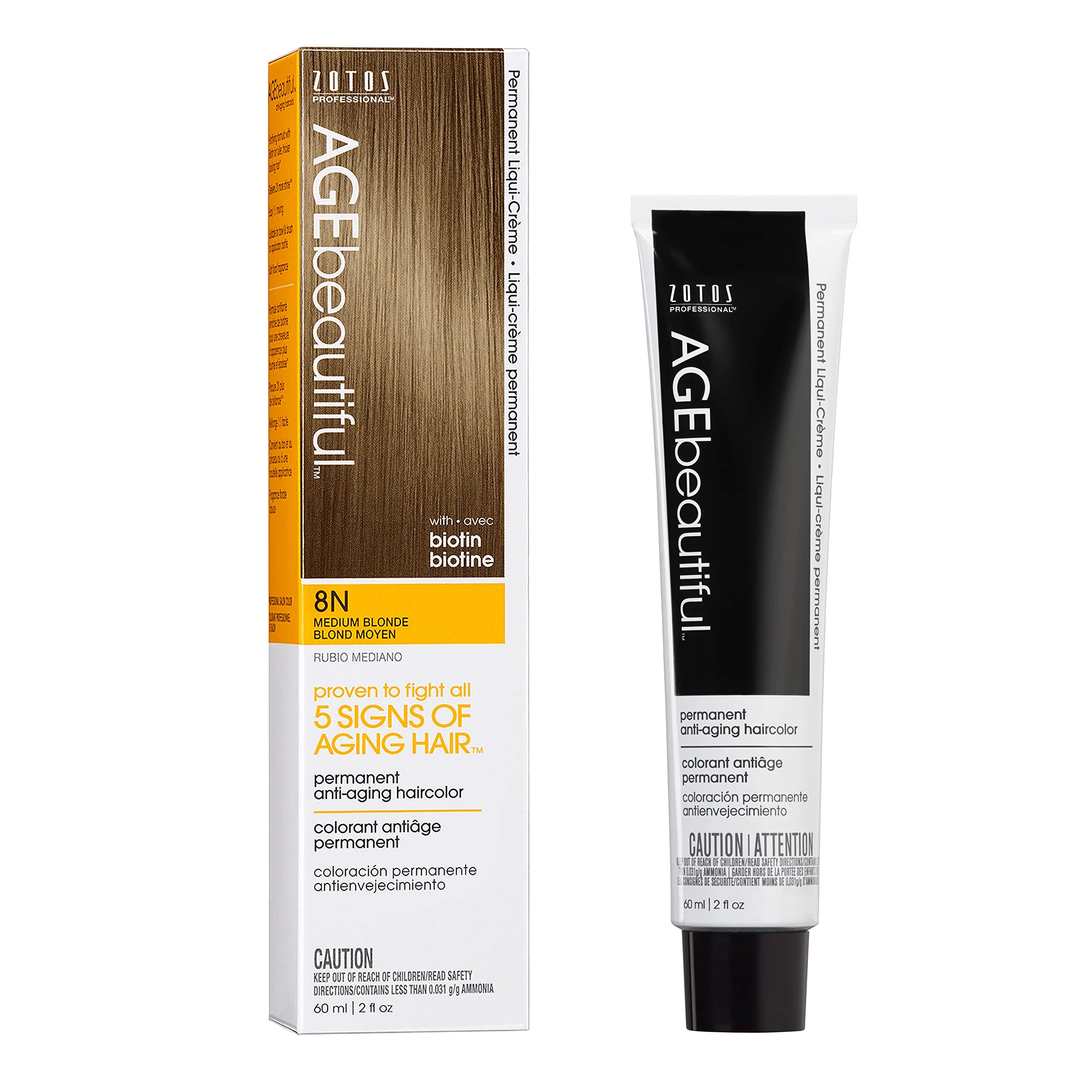 Breathable AGE beautiful Permanent Hair Color Dye Liqui Creme Sustainable