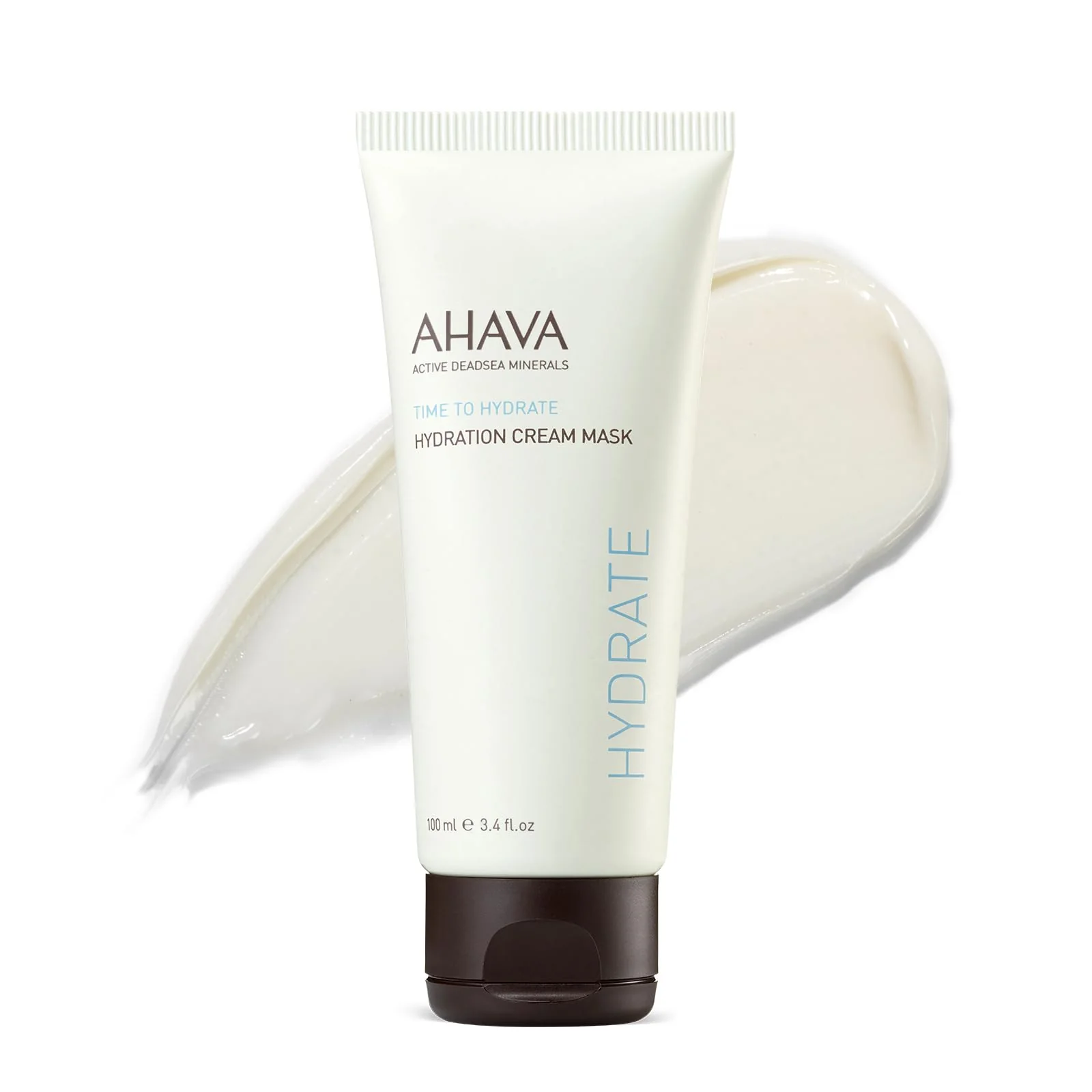 Certified AHAVA Hydration Cream Mask - Replenishes Fights Dehydration Calms Enhances Smoothness Enriched by Exclusive Dead Sea Osmoter Mud Pentavitin Prestigious