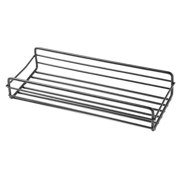 Sustainable Maxbell Storage Rack Shelf Wall Decor Kitchen Bathroom Organizer Shower Caddy Black High-Quality