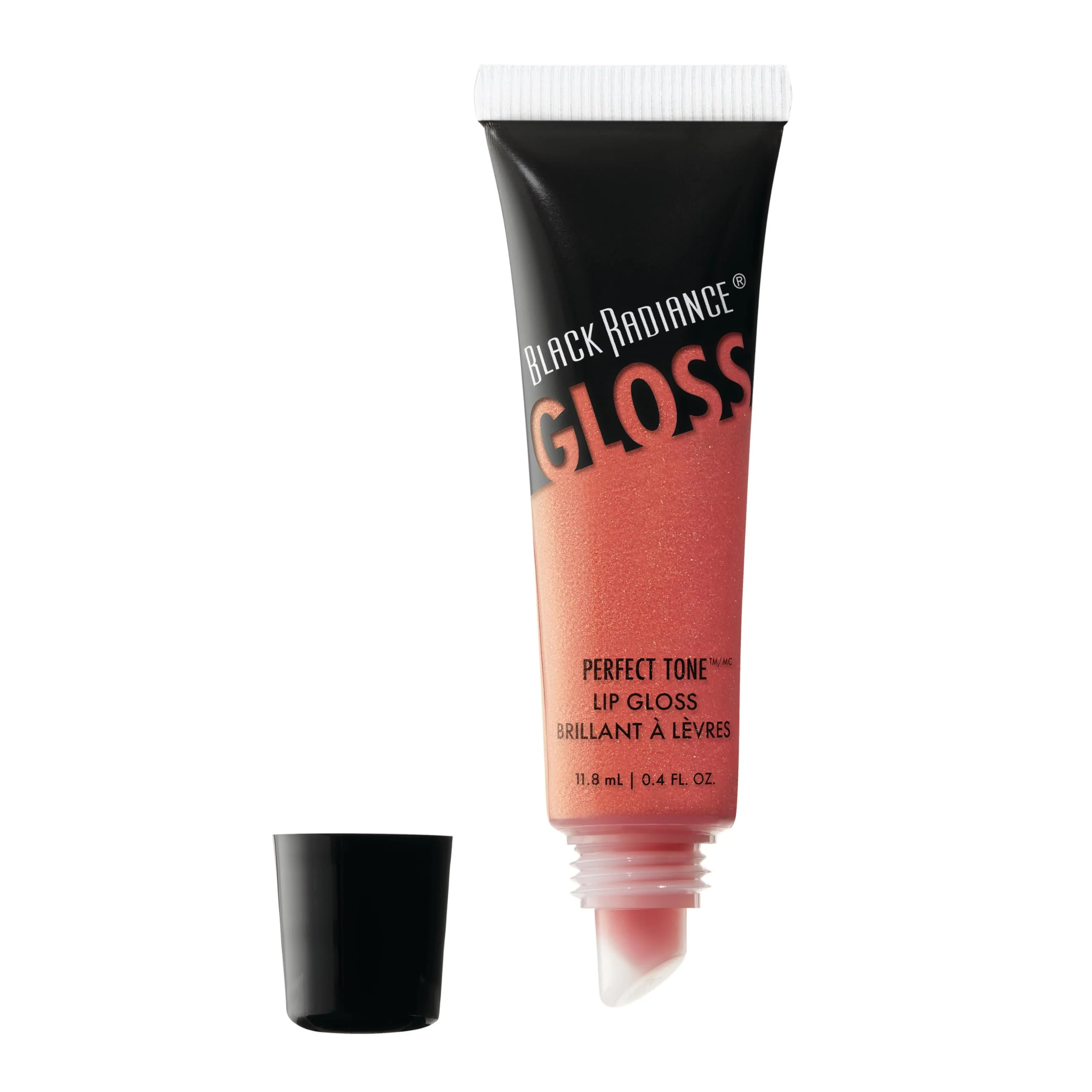 World-Class Black Radiance Tone Lip Gloss Caramel Kiss 0.4 Ounce Lightweight