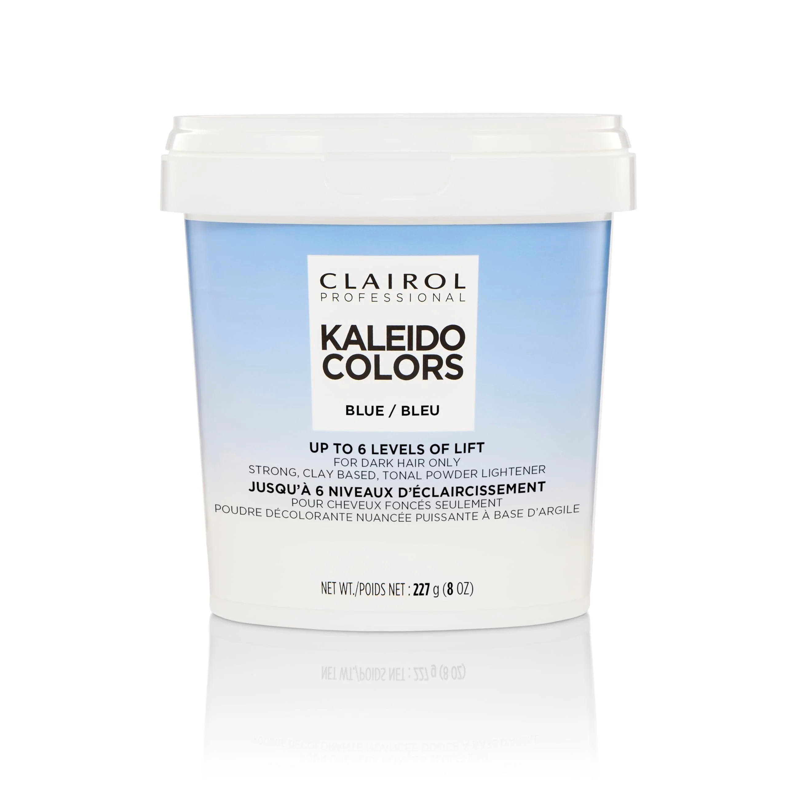 Breathable Clairol Professional Kaleidocolors Blue Tub 8 oz. Hair Lightener for Dark Hair Sophisticated