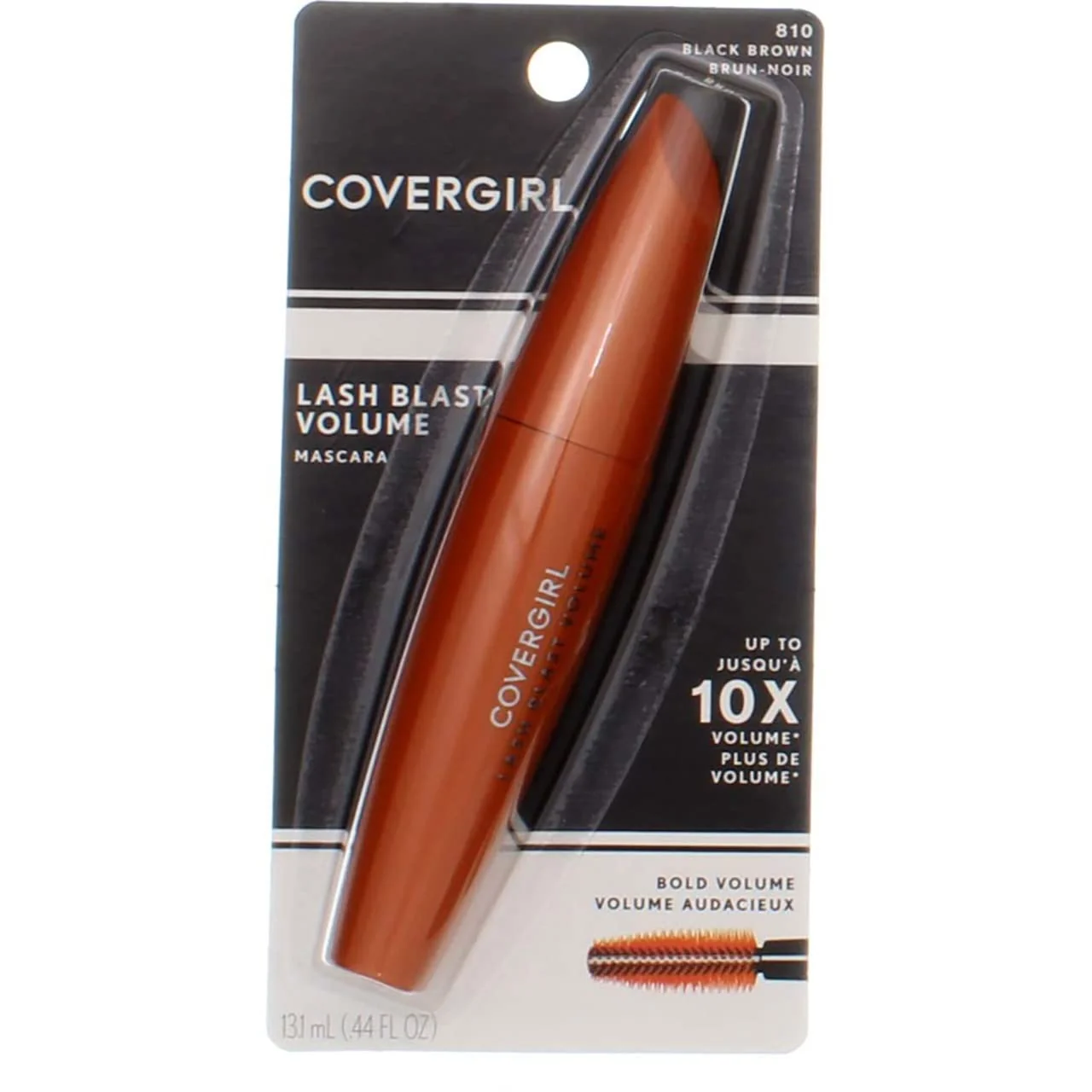 Breathable CoverGirl LashBlast Volume Mascara Black Brown 810 0.44 oz Enhanced