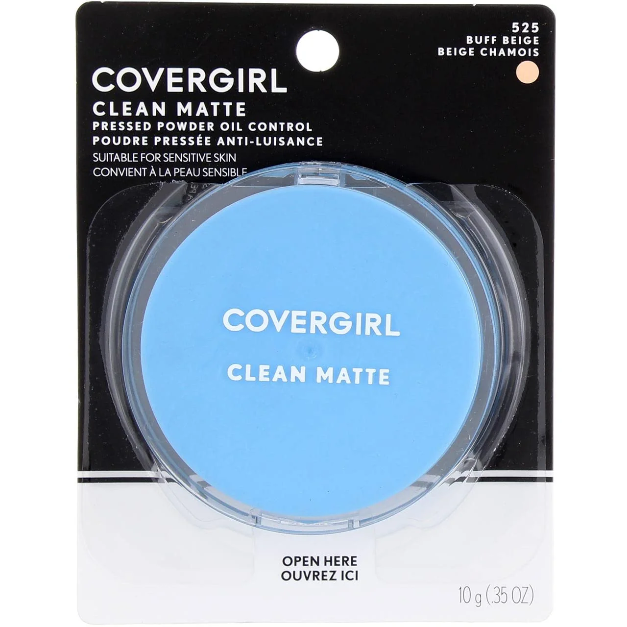 Artisan CoverGirl Oil Control Compact Pressed Powder Buff Beige 525 0.35 oz Pack of 4 Versatile