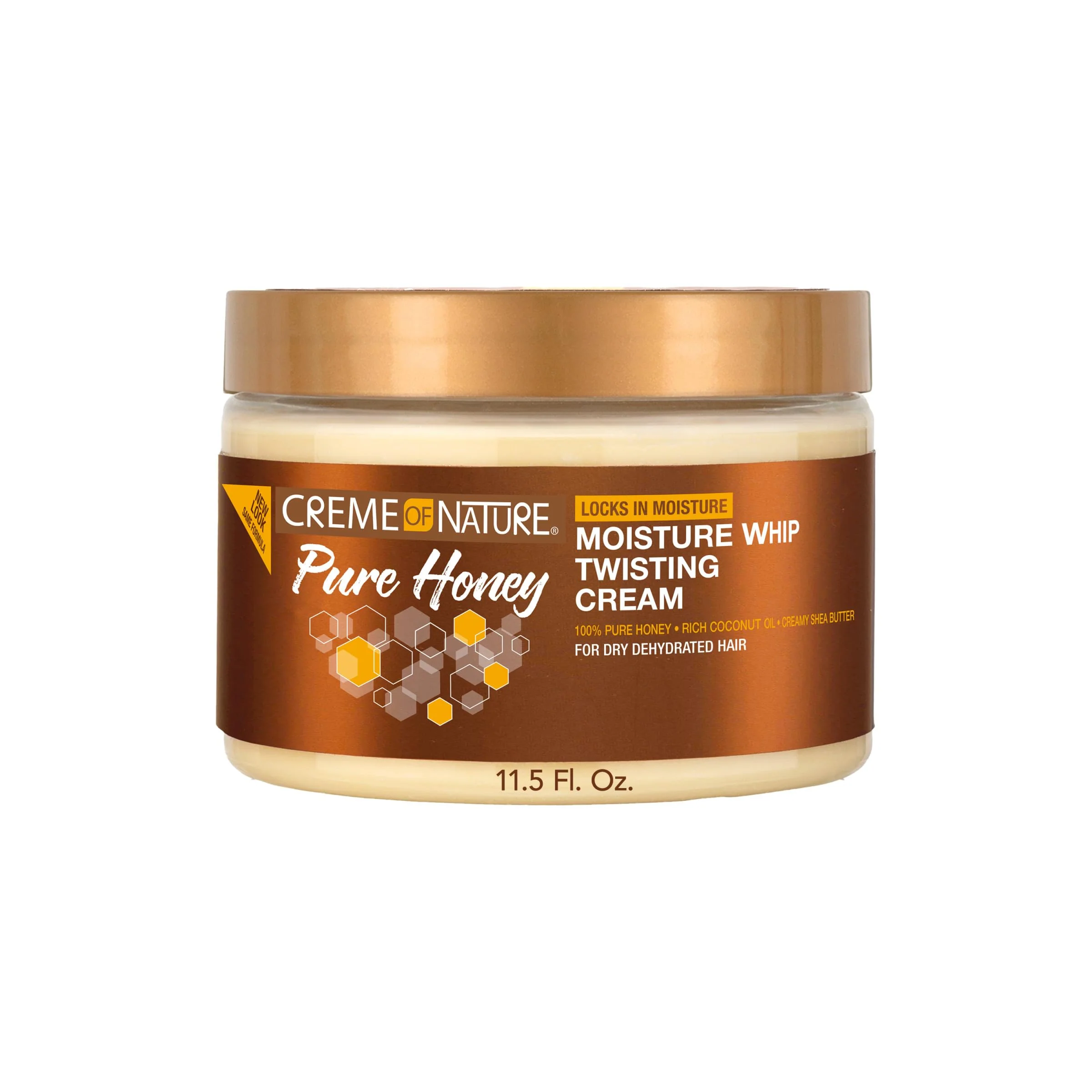 Authentic Creme of Nature Pure Honey Define Moisture Whip Twisting Cream Defines Elongates Curls Long-Lasting Hold Without Crunch Hair Care Gift for Her Trendy