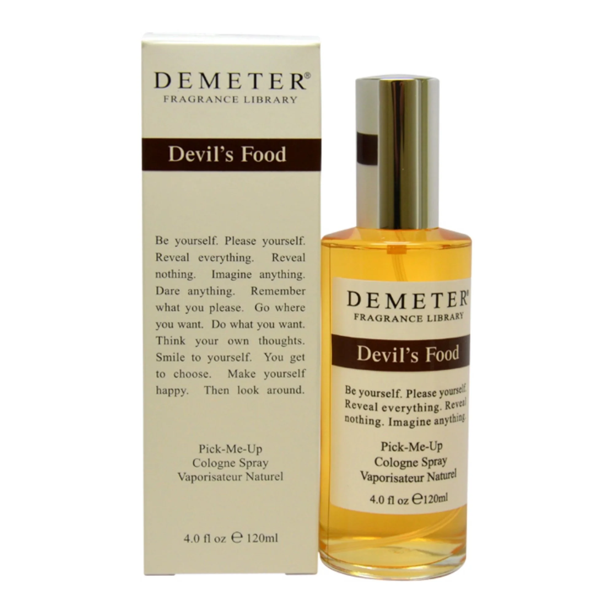 Verified Demeter Devil's Food Cologne Spray for Women 4 Ounce Authentic