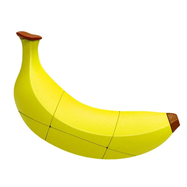 Reusable Maxbell Fruit Tiger Speed Cube Puzzle Toy banana Reliable