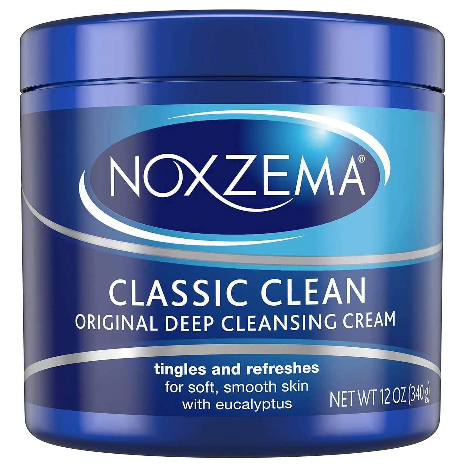 Verified Noxzema Classic Clean Cream Deep Cleansing White 12 oz Pack of 6 Healthy