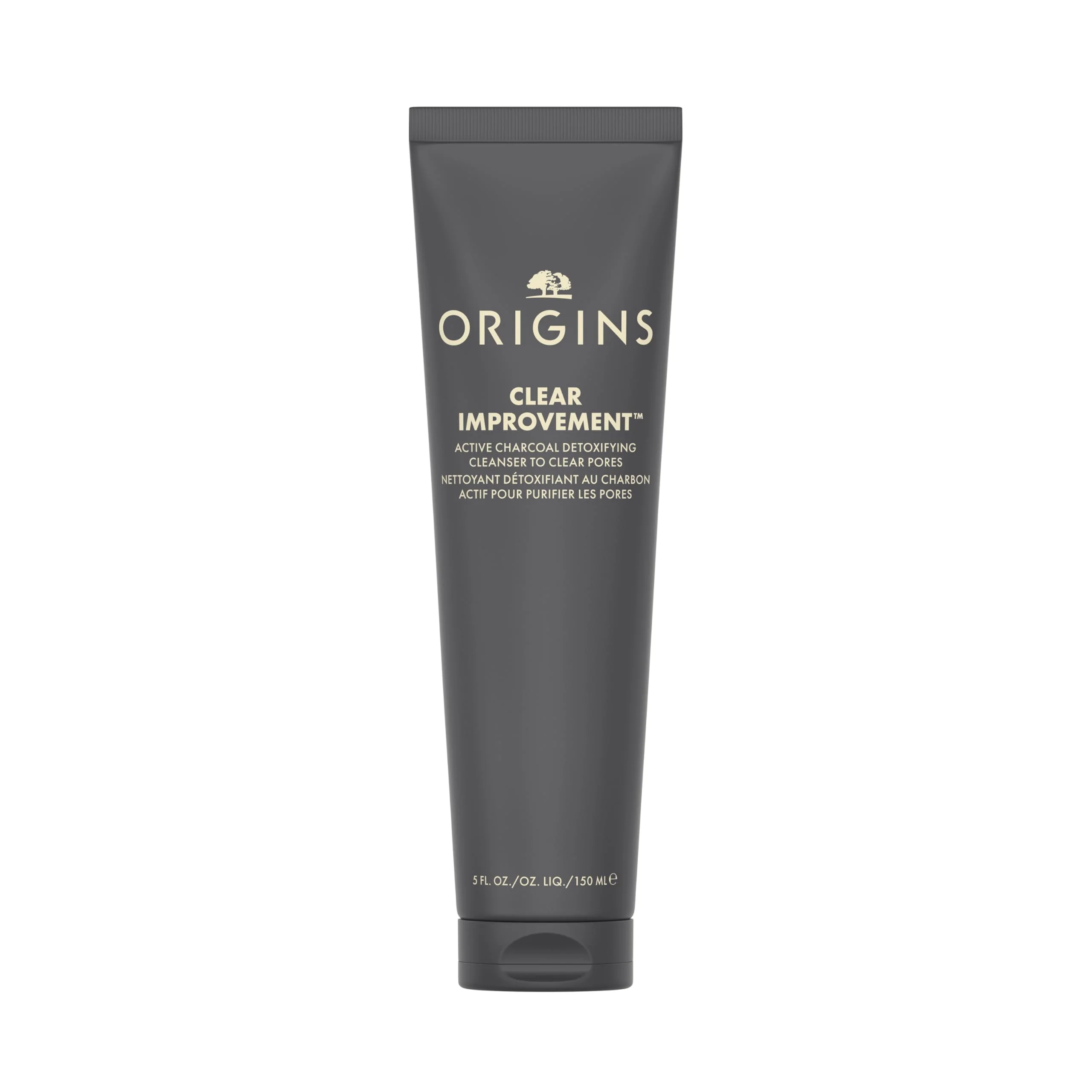 User-Friendly Origins Clear Improvement Detoxifying Cleanser to Clear Pores Visibly Minimizes Pores With Bamboo Charcoal Salicylic Acid 5 Fl Oz Fast