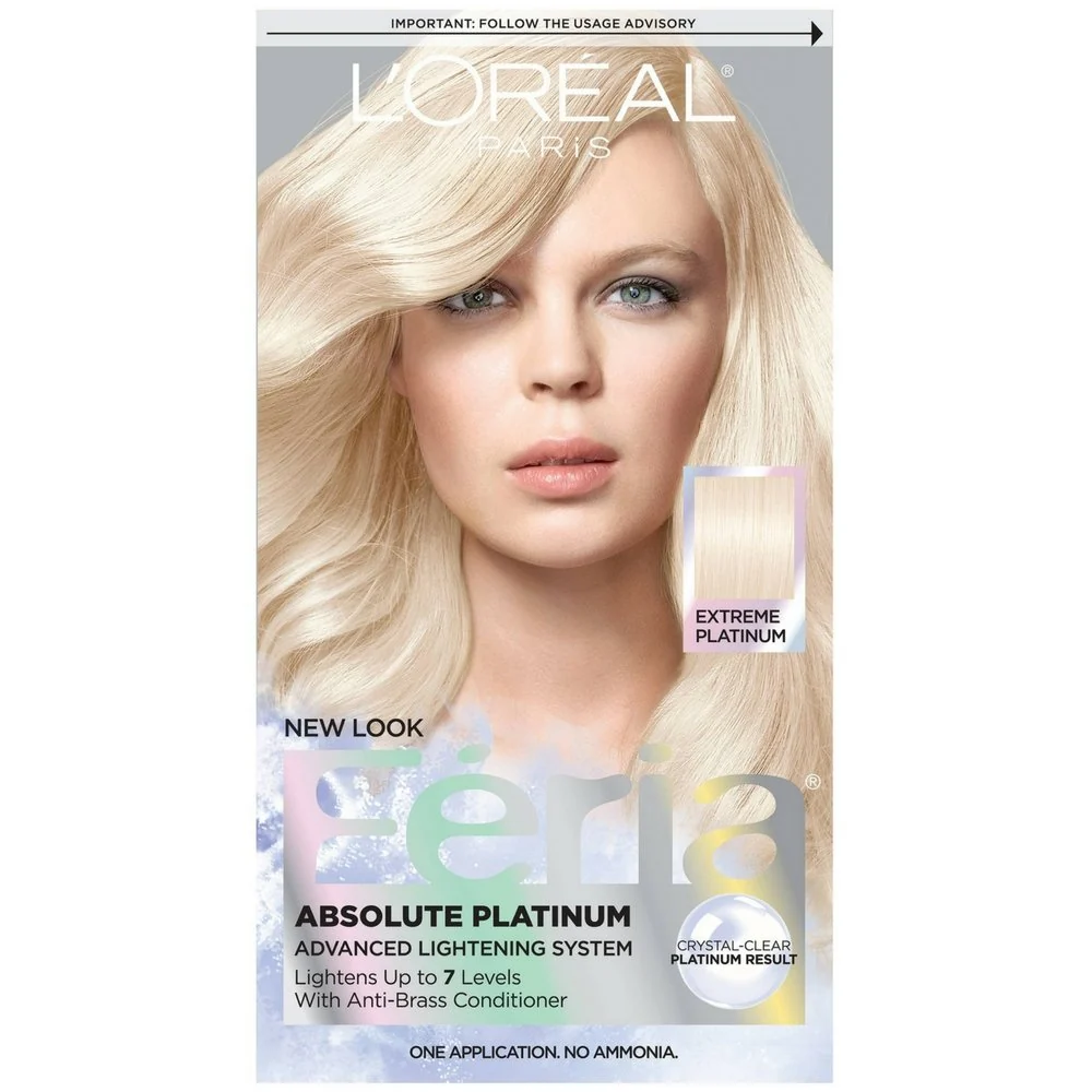 Traditional L'O Feria Absolute Platinums Hair Color Extreme Platinum 1 ea Pack of 5 Unique