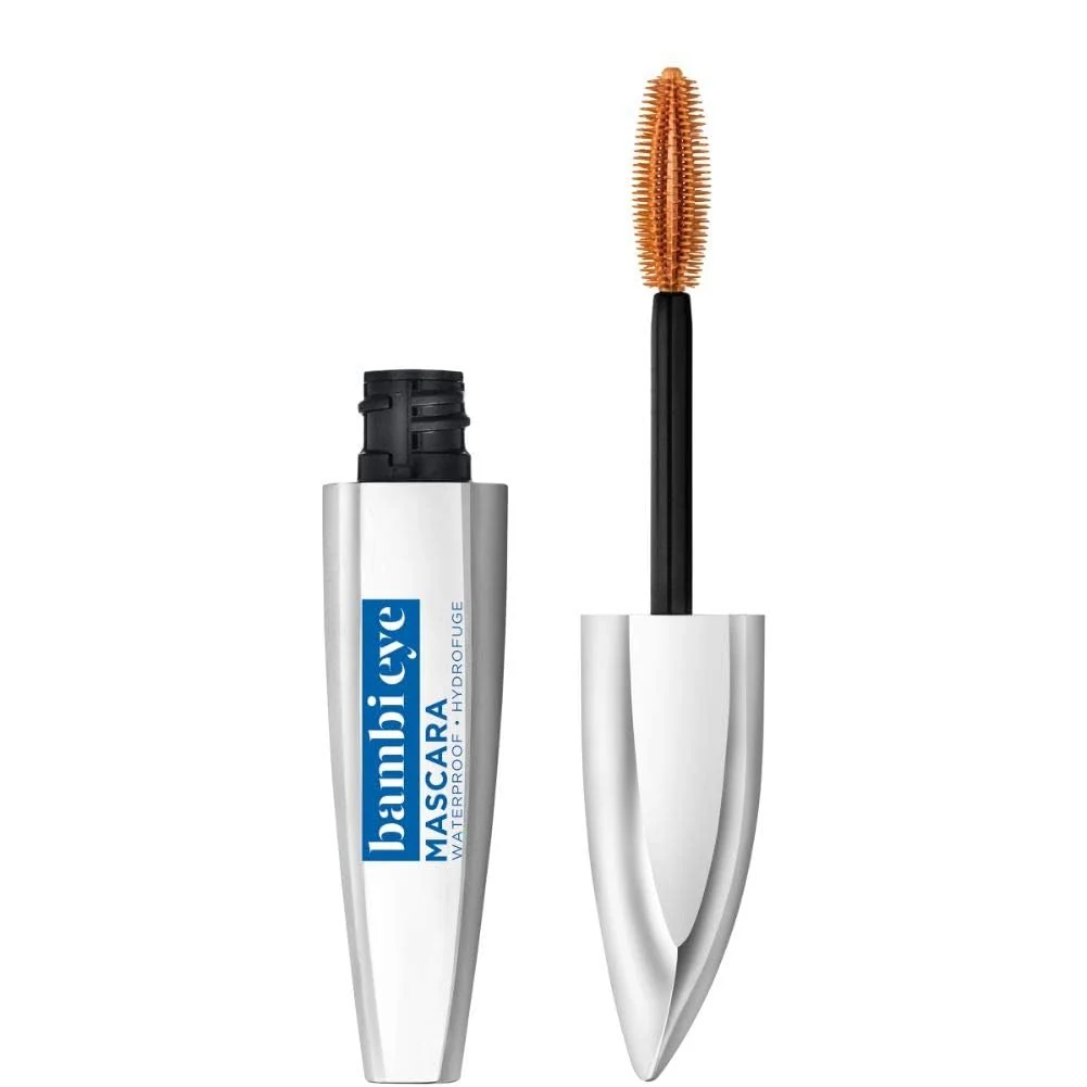 Breathable L'O Paris Bambi Eye Mascara Lasting Volume Length Lift Doe-Eye Definition No Clumping or Smudging Waterproof Black 0.21 fl. oz. Fashionable