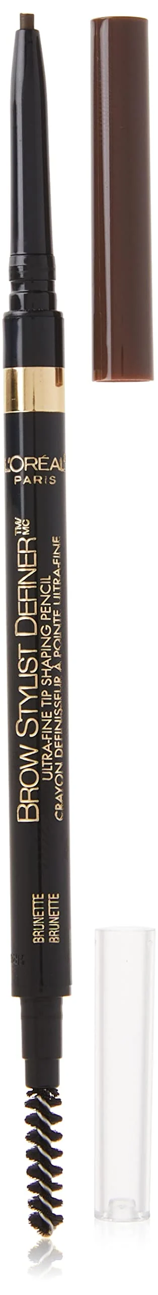 Carefully Designed L'O Paris Makeup Brow Stylist Definer Waterproof Eyebrow Pencil Ultra-Fine Mechanical Pencil Draws Tiny Brow Hairs and Fills in Sparse Areas Reliable