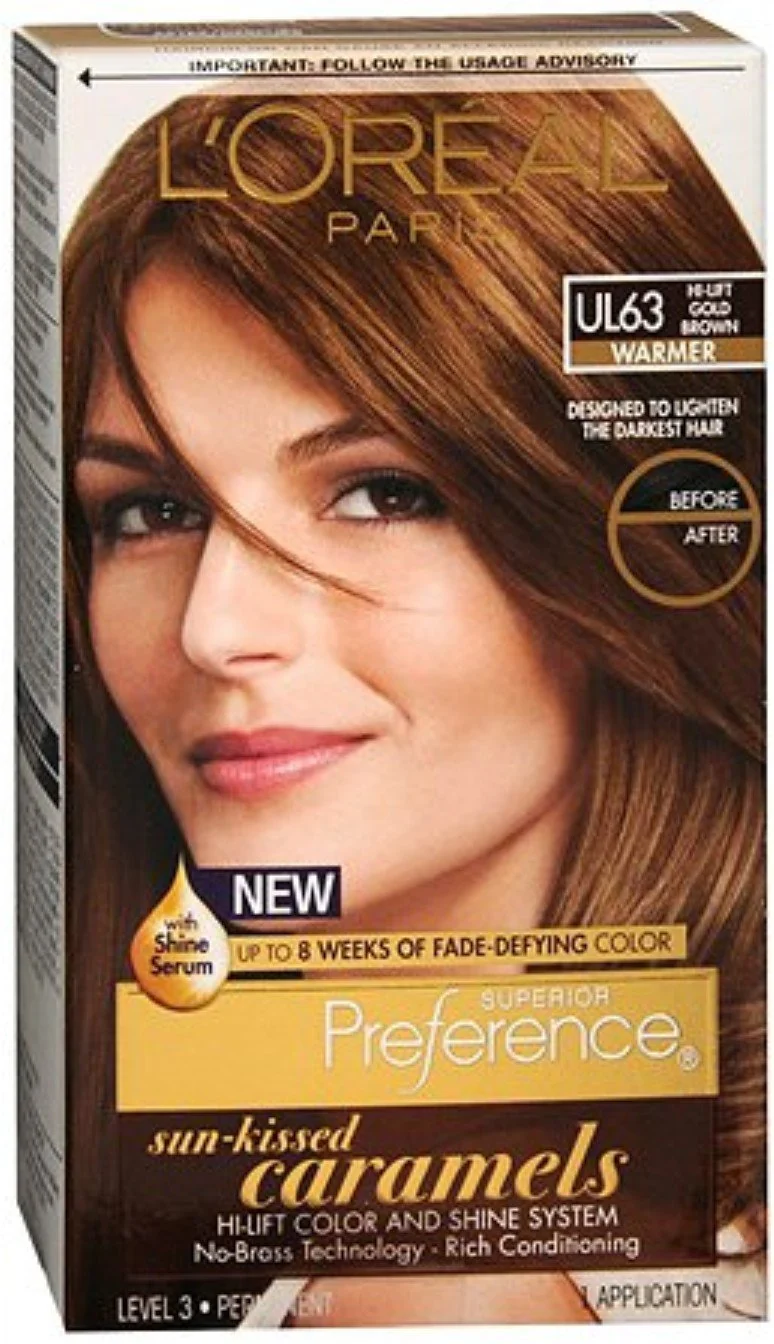 Top-Quality L O ParisSuperior Preference Preference Sun-Kissed Caramels UL63 Hi-Lift Gold Brown 1 ea Pack of 5 Powerful
