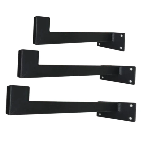 Casual Max Wall Mounted Iron Bracket Industrial Scaffold Board Shelf Brackets 20cm Certified