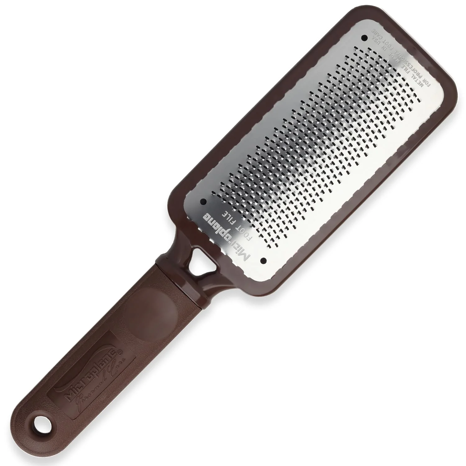 Versatile Microplane Colossal Foot File Scraper - The Stainless Steel Foot Rasp Dead Skin Callus Remover for Feet Gentle Foot Scrubber Pedicure Carefully Designed