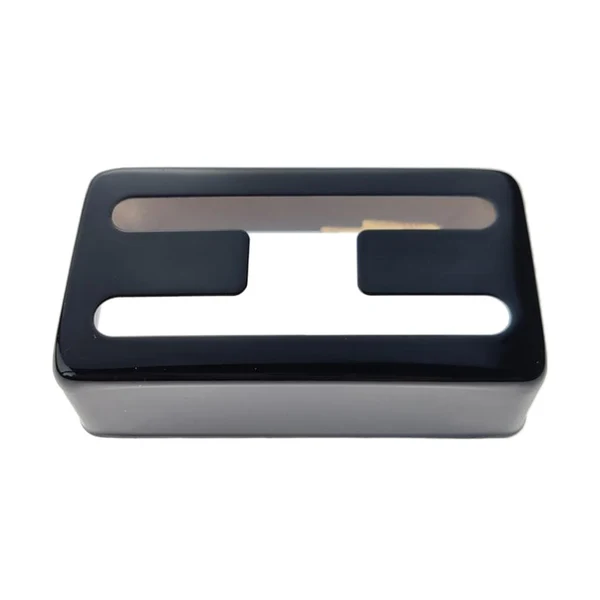 Elegant Max 1x Mini Brass Humbucker Pickup Cover H-type for Electric Guitar Parts Black Official