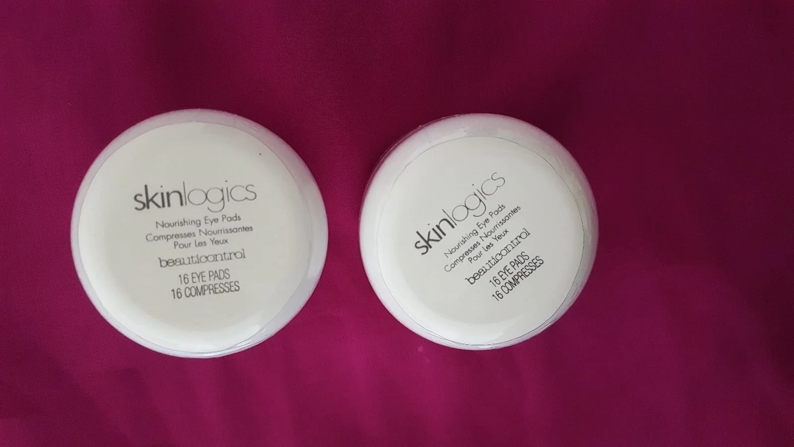 Practical Beauticontrol Skinlogics Nourishing Eye Pads 2 Travel Size 16 Eye Pads Each Fast