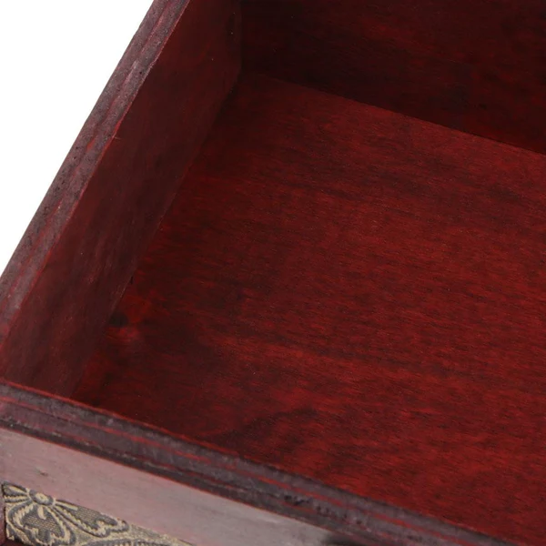 Refined Max Vintage Wooden Trinket Jewelry Storage Box Treasure Case Organizer A First-Class