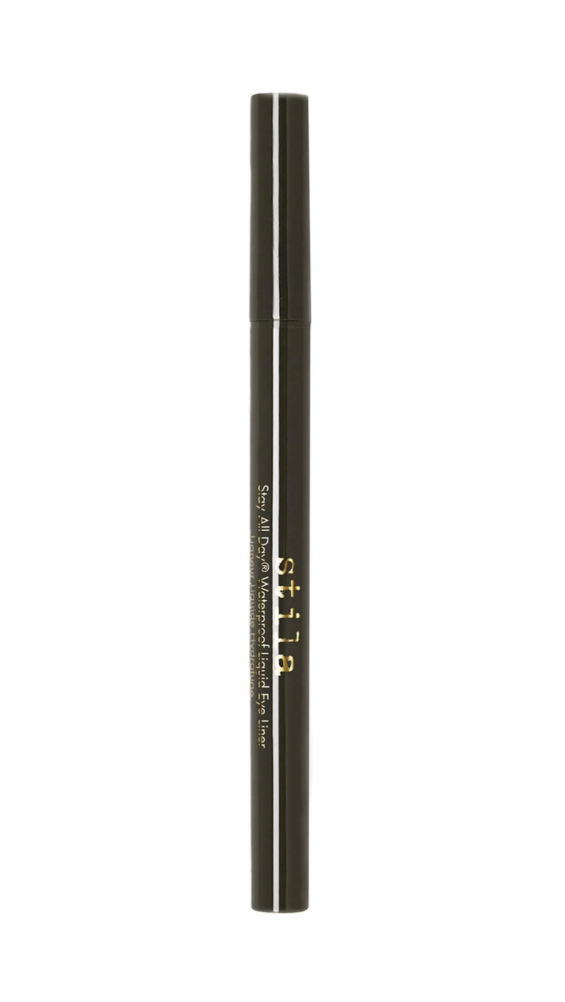 Advanced stila Waterproof Liquid Eye Liner Stay All Day Makeup with Fine Brush Tip Lasting Satin Finish Smudge-Proof Transfer-Resistant Specialty