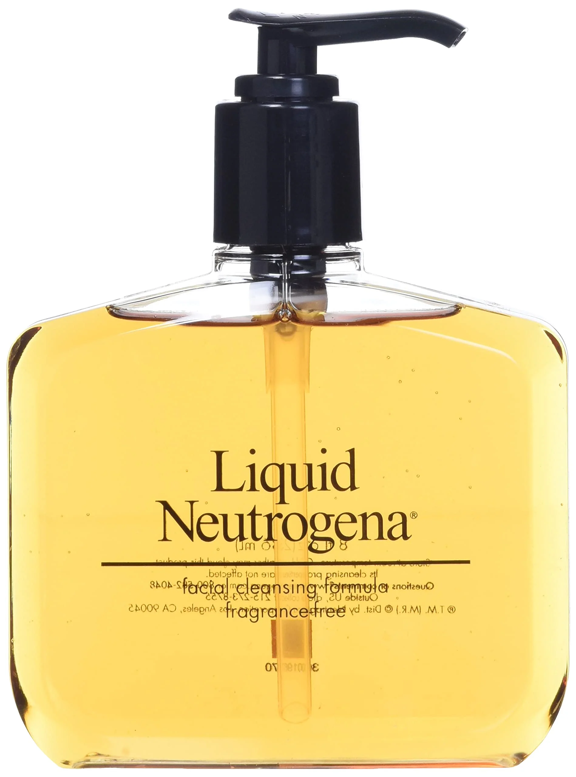 Outstanding Neutrogena Fragrance Liquid Facial Cleansing Formula 8 oz Pump Bottles Pack of 4 Smooth