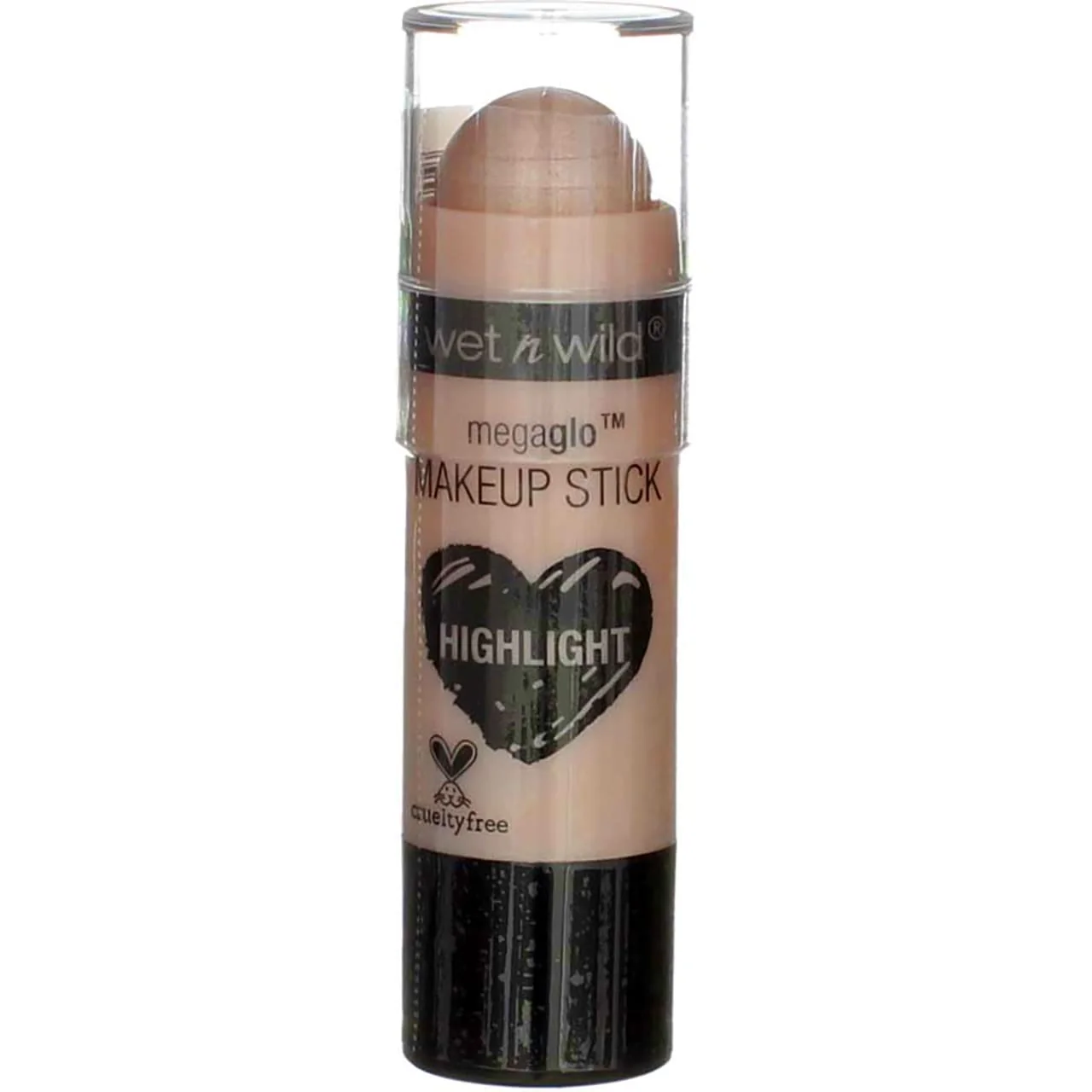 Advanced Wet N Wild Mega Glo Makeup Stick When the Nude Strikes Pack of 2 2 Easy-to-Use