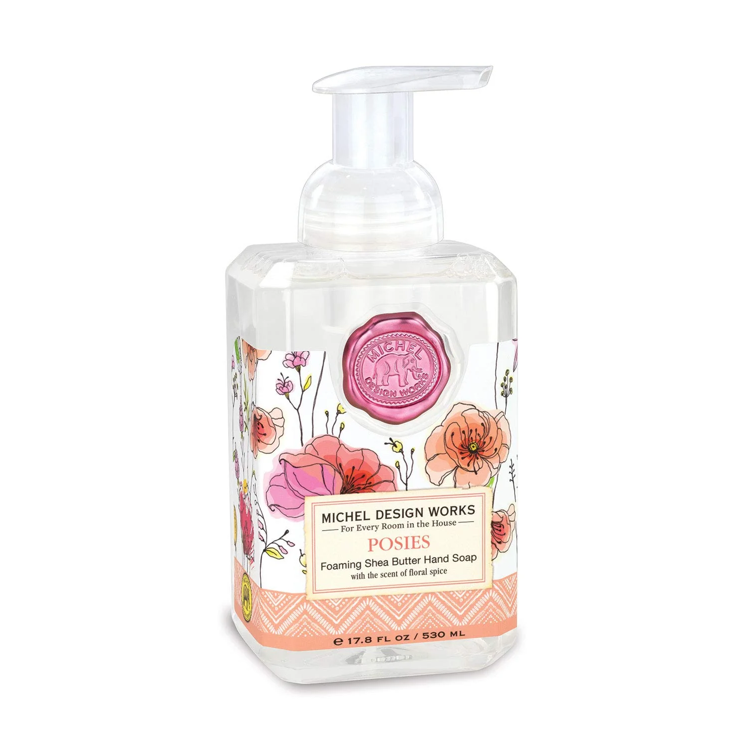 Unique Michel Design Works Foaming Hand Soap Posies Elite